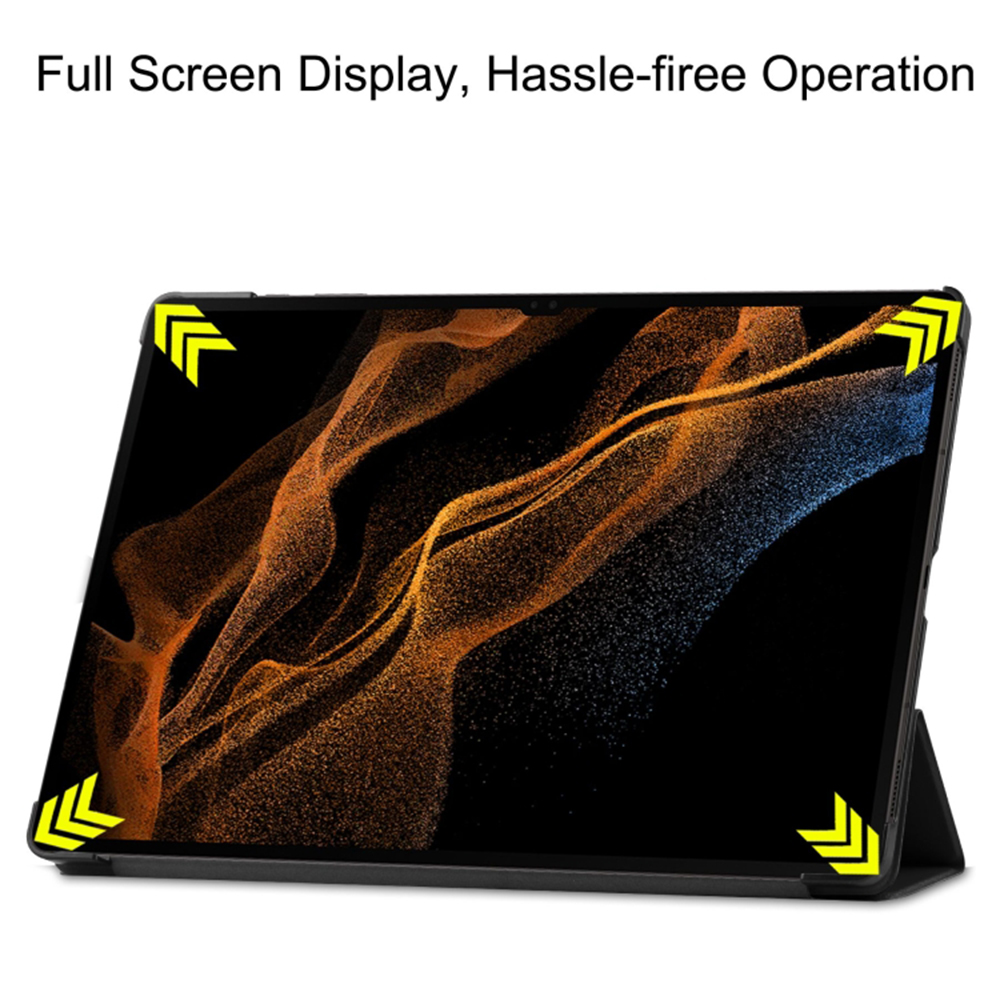 Pouzdro pro tablet Samsung Galaxy Tab S8 Ultra / S9 Ultra, Techsuit FoldPro černé