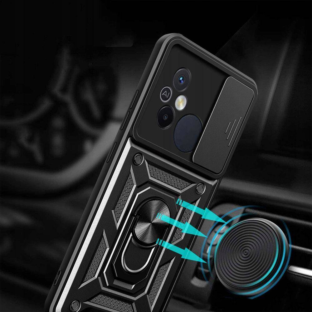 Kryt Xiaomi Redmi 12C Tech-Protect CamShield Pro černý