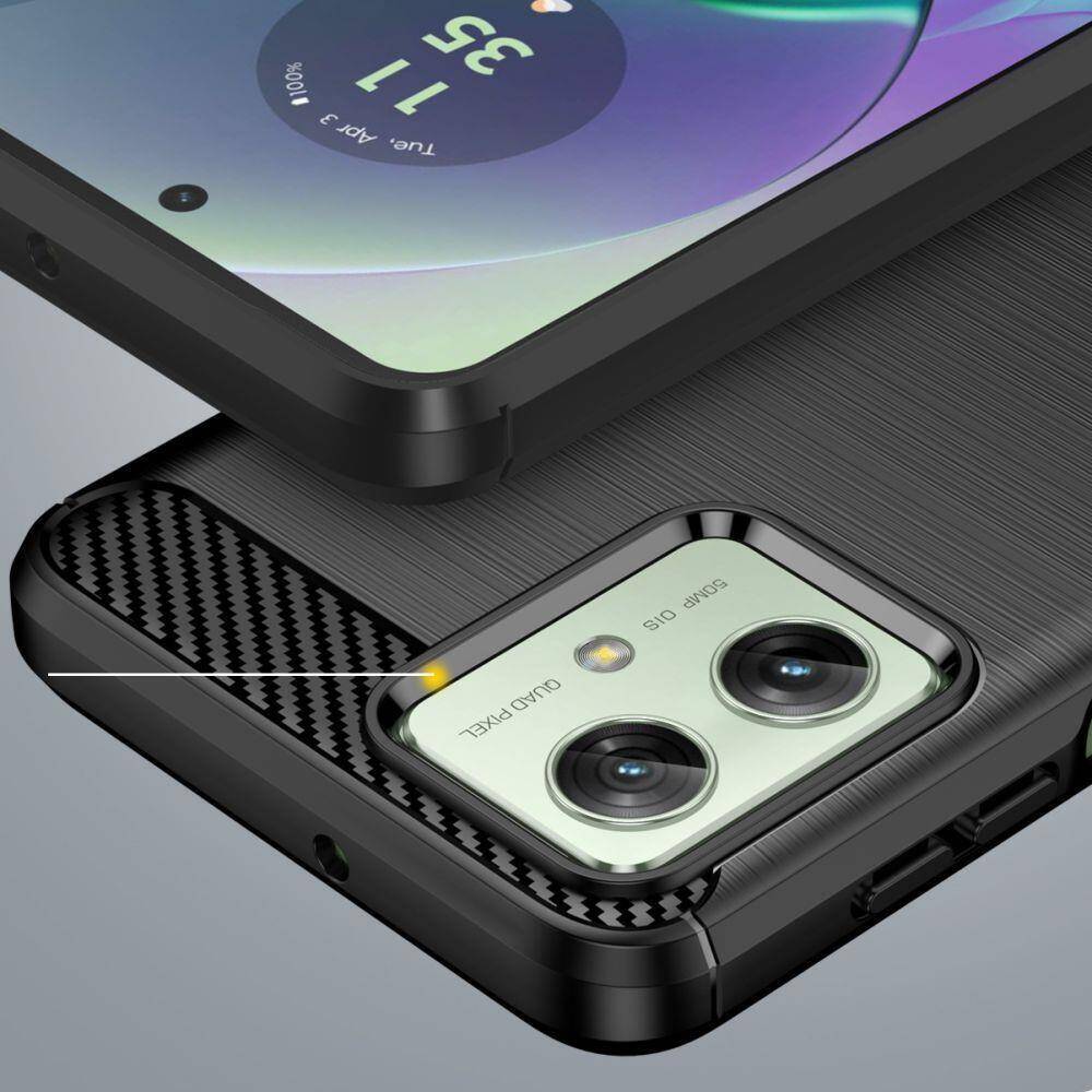 Kryt Motorola Moto G54 5G Tech-Protect TPU Carbon black