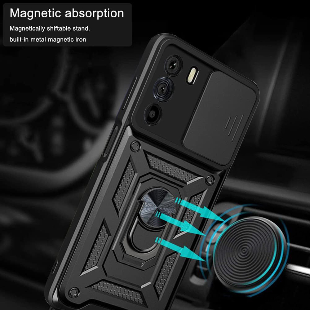 Kryt Motorola EDGE 30 Techsuit CamShield Pro černý