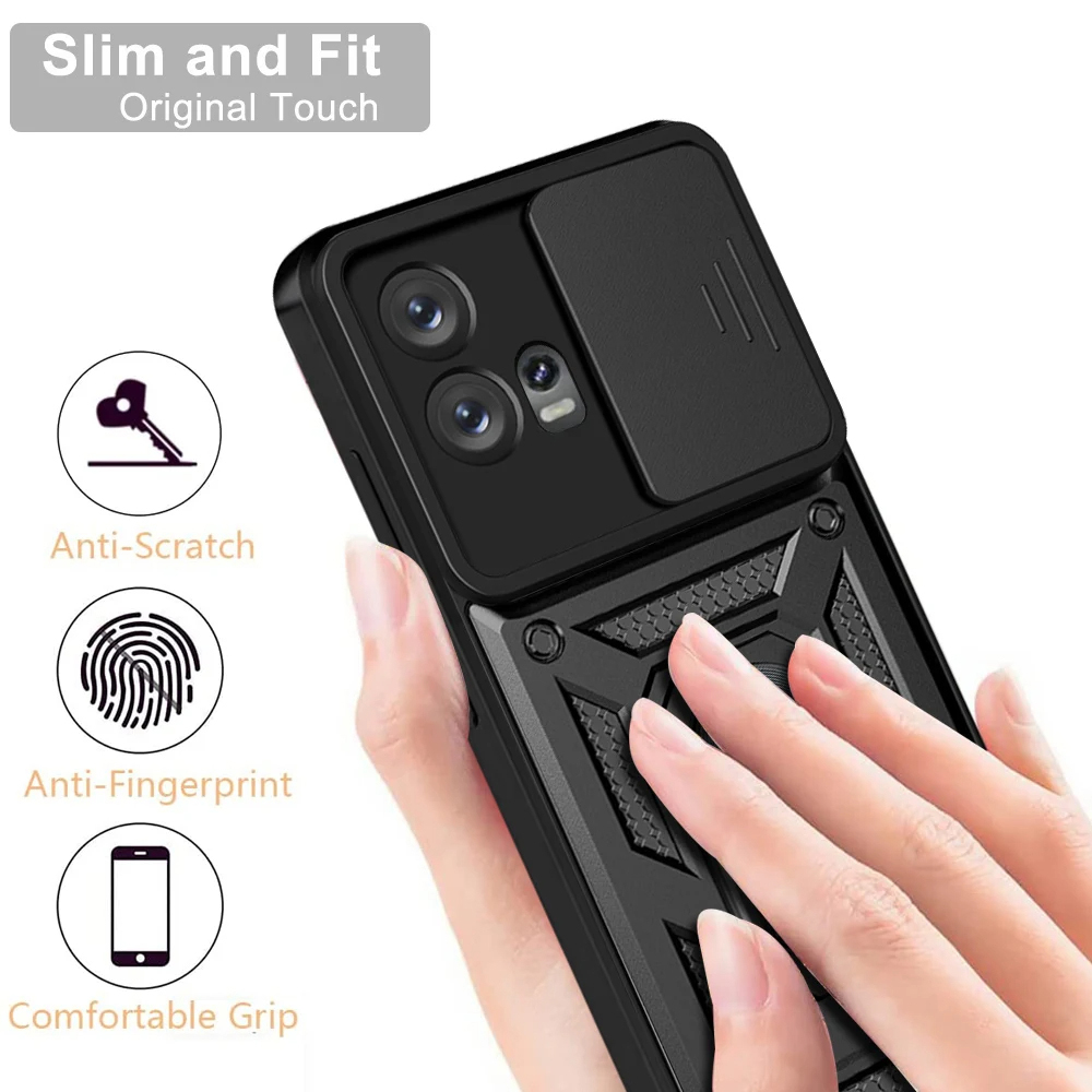 Kryt Motorola EDGE 30 Fuision Techsuit CamShield Pro černý