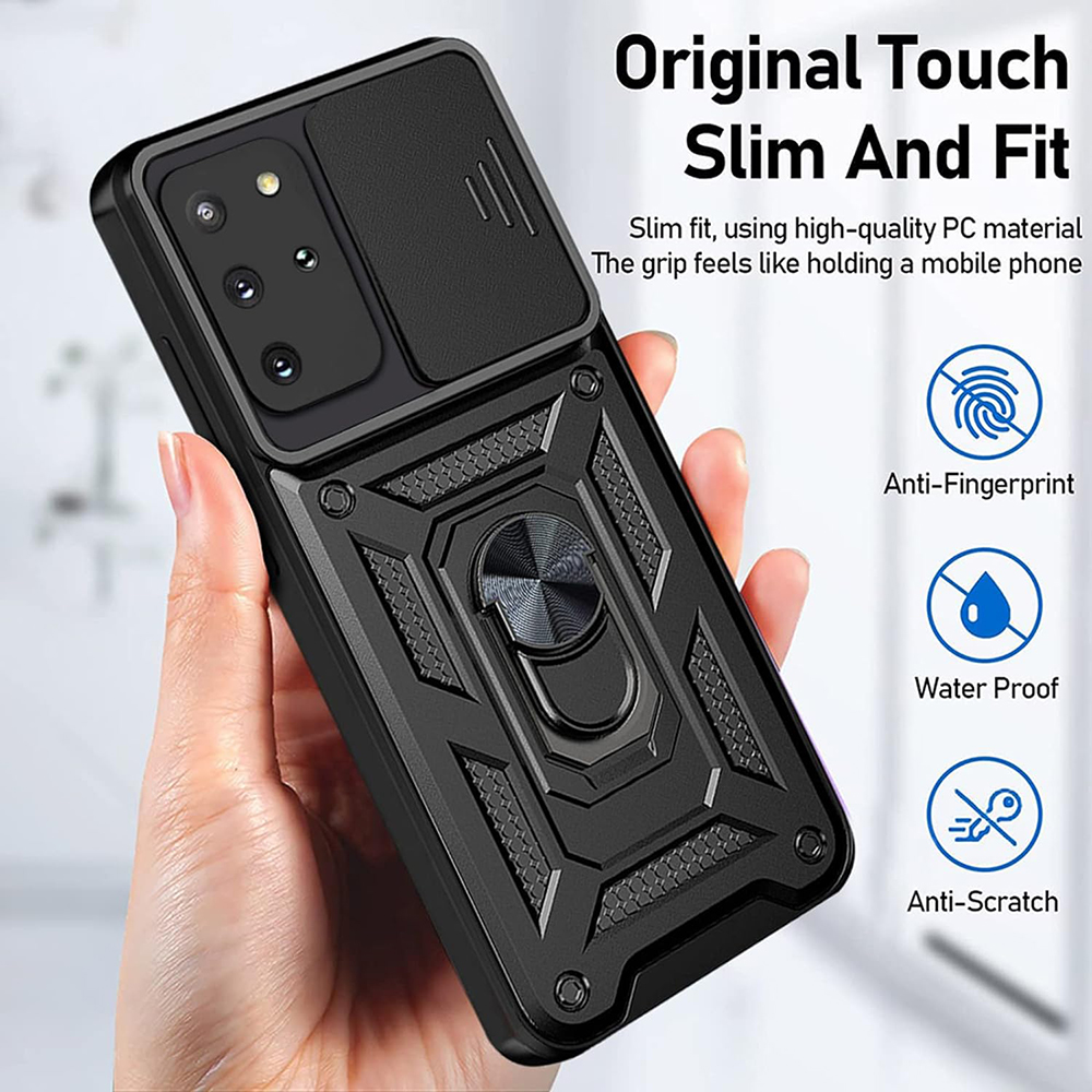 Kryt Samsung Galaxy S20 Plus 4G / S20 Plus 5G Techsuit CamShield Pro černý