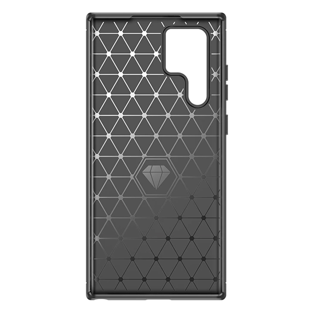 Kryt Samsung Galaxy S24 Ultra, Armored Carbon černý