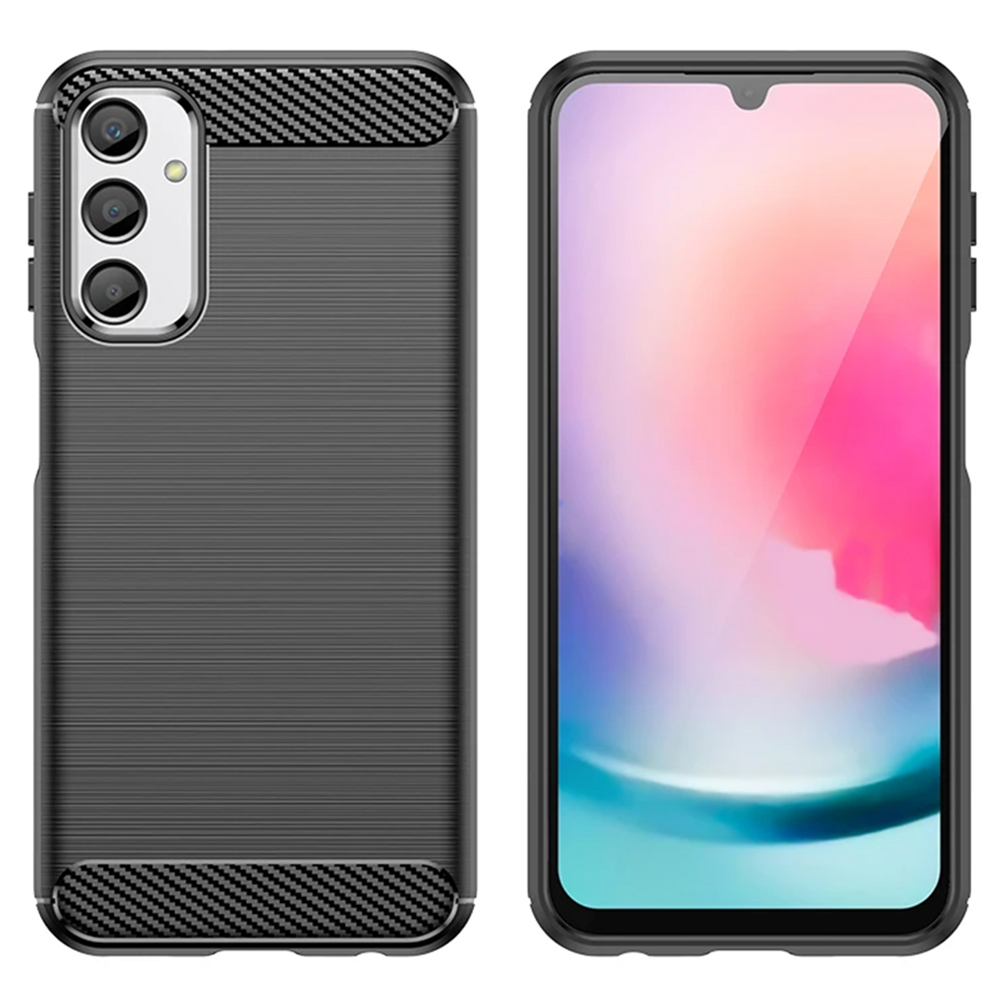 Kryt Samsung Galaxy A25 5G, Armored Carbon černý