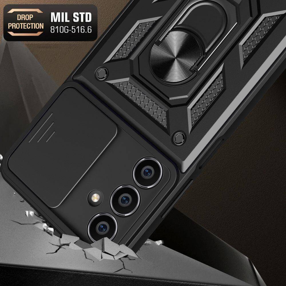 Kryt Samsung Galaxy S24 FE Tech-Protect CamShield Pro černý