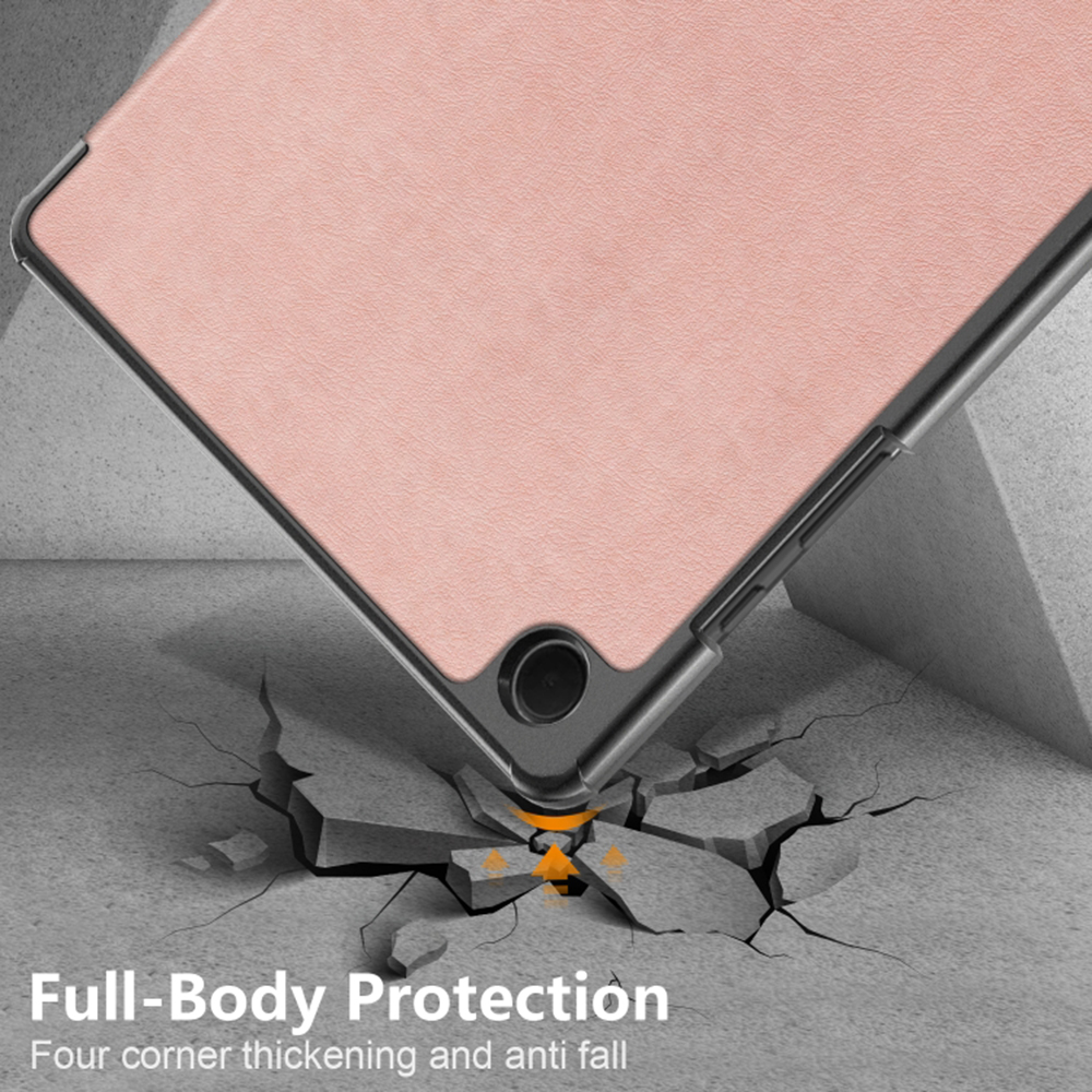 Pouzdro pro tablet Samsung Galaxy Tab A9 Plus / A11 Plus, Techsuit FoldPro Rose Gold