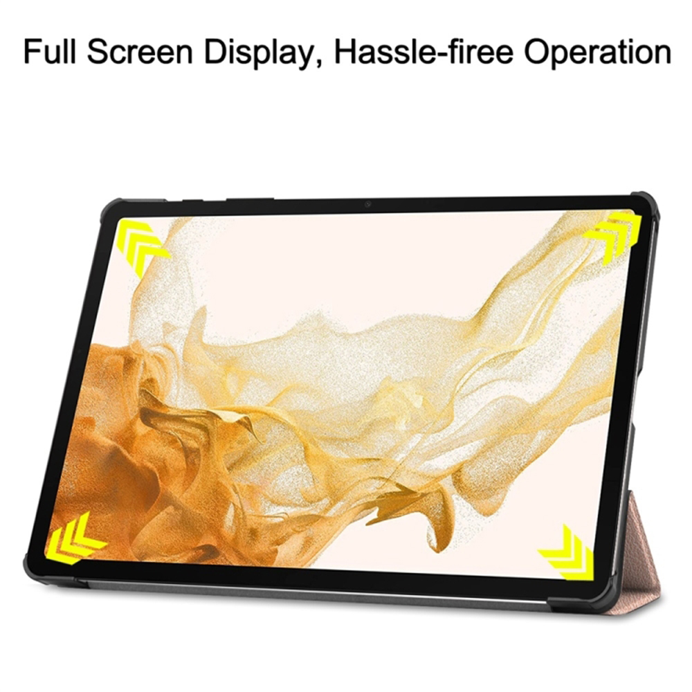 Pouzdro pro tablet Samsung Galaxy Tab S9 Plus / S9 FE Plus / S10 Plus, Techsuit FoldPro Rose Gold