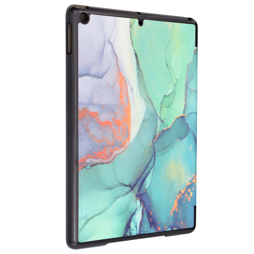 Pouzdro pro tablet iPad 10.2" (2019/2020/2021), Techsuit FoldPro Green Time