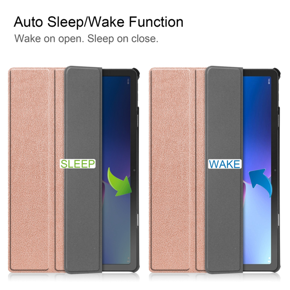 Pouzdro pro tablet iPad 10.2" (2019/2020/2021), Techsuit FoldPro Rose Gold