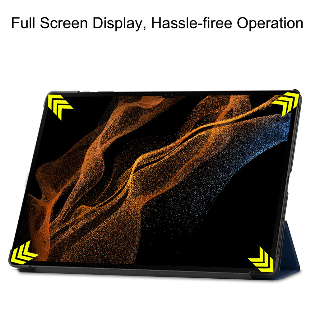 Pouzdro pro tablet Samsung Galaxy Tab S9 Ultra, Techsuit FoldPro modré