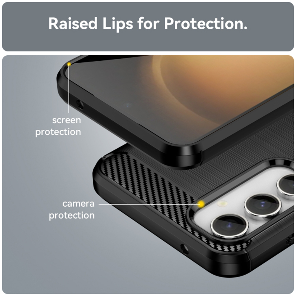 Kryt Samsung Galaxy A35 5G, Armored Carbon černý