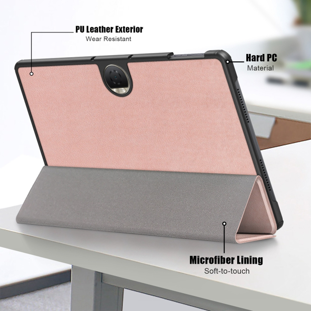 Pouzdro pro tablet Honor Pad 9, Techsuit FoldPro Rose Gold