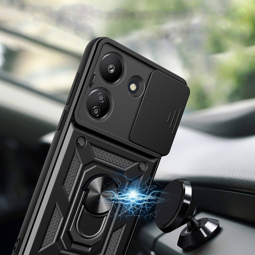 Kryt Xiaomi Redmi 13C / Poco C65 4G Nexeri CamShield Pro černý