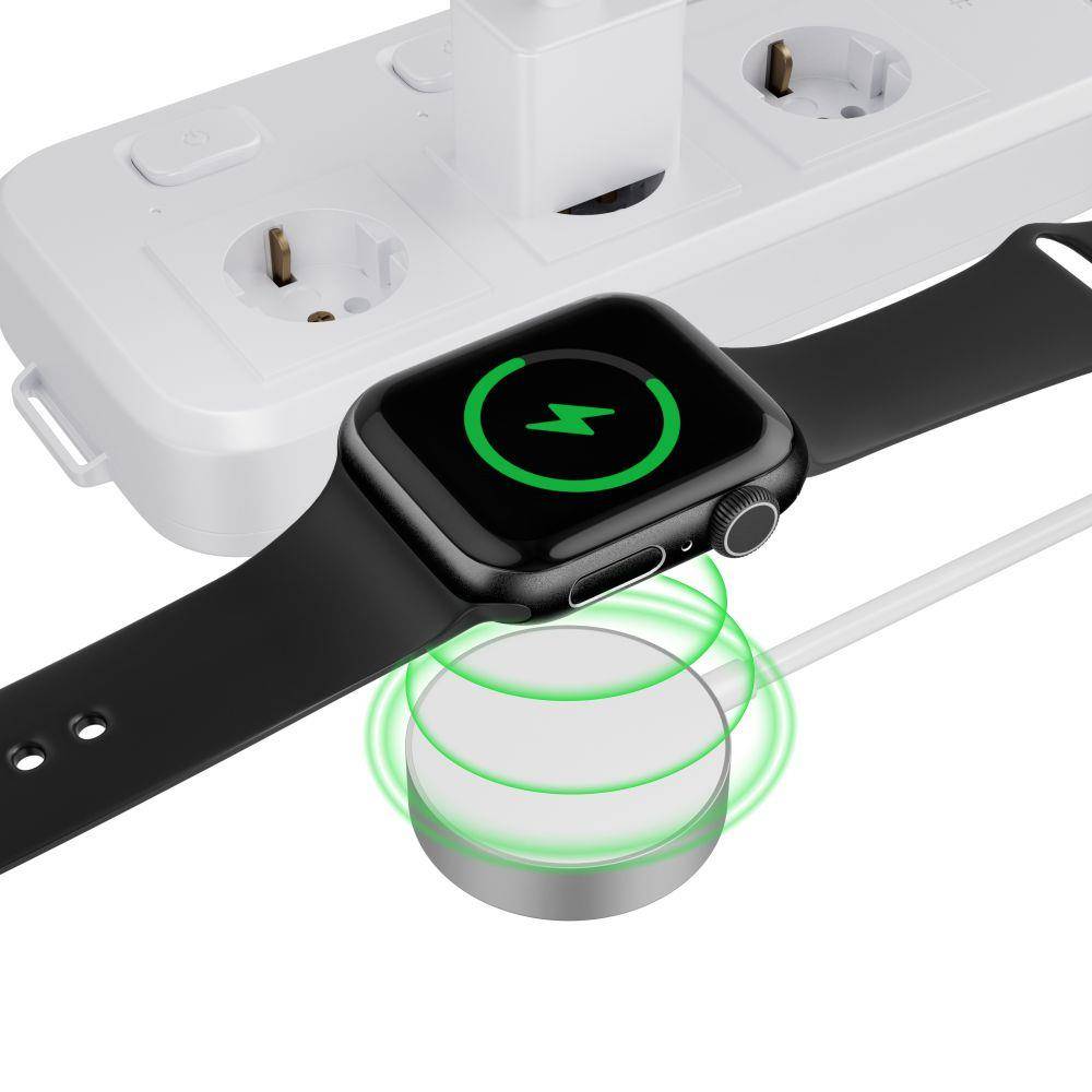 Bezdrátová nabíječka pro Apple Watch 1.2m Tech-Protect Ultraboost bílá