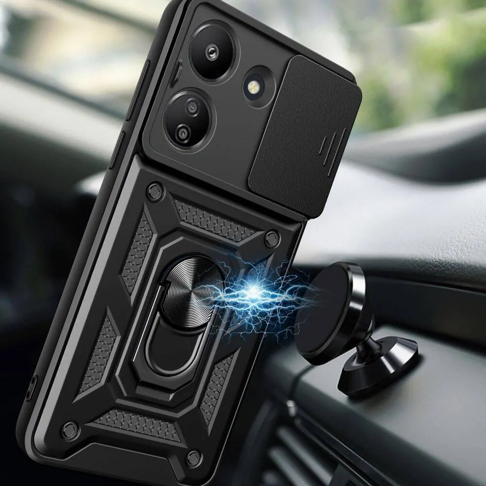 Kryt Xiaomi Redmi 13C / POCO C65  Tech-Protect CamShield Pro černý