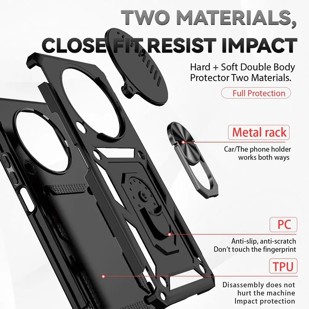 Kryt Honor Magic 5 Lite Techsuit CamShield Pro rose gold