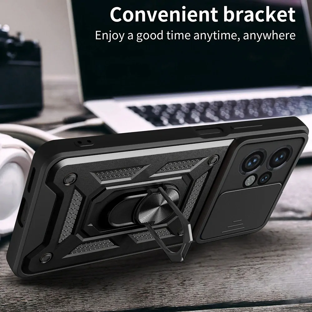 Kryt Motorola Moto G34 Techsuit CamShield Pro černý