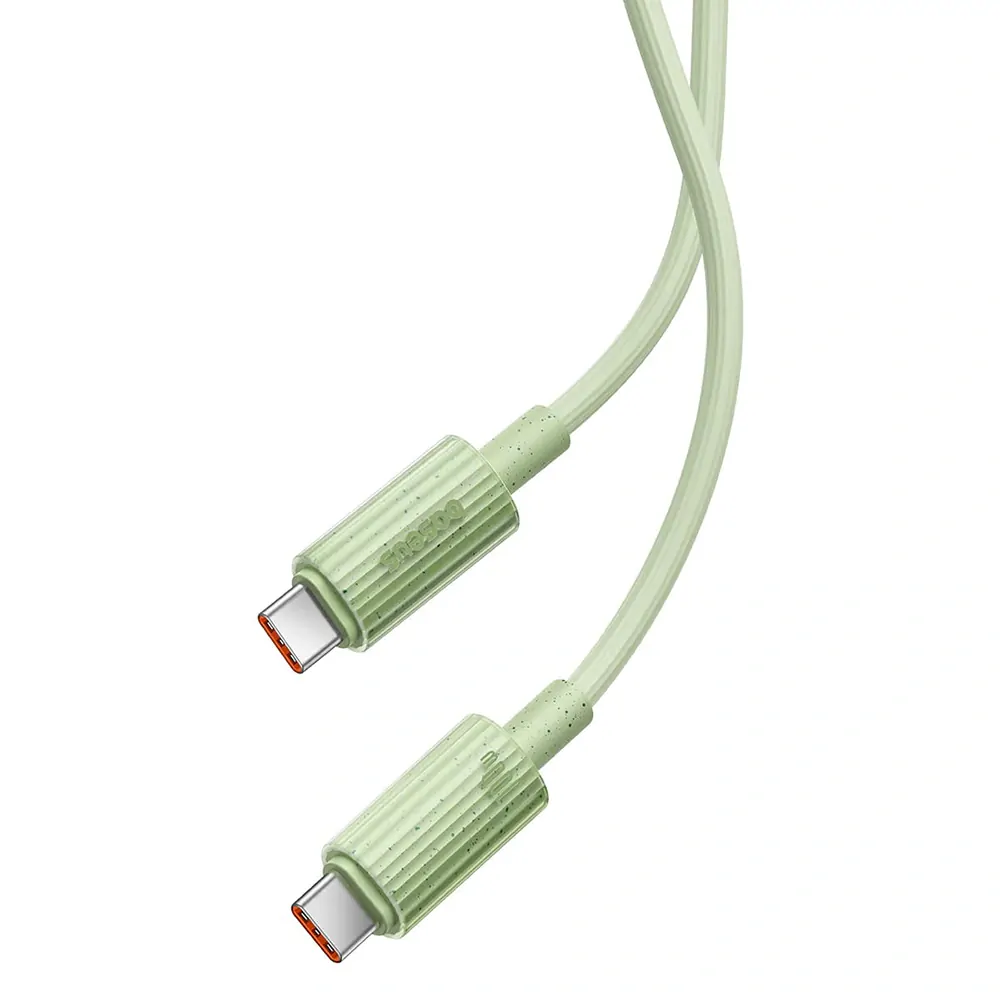 Datový kabel Baseus (P10360202631-00) - Type-C to USB-C, Super Fast Charge, 100W, 480Mbps, 1m - zelený