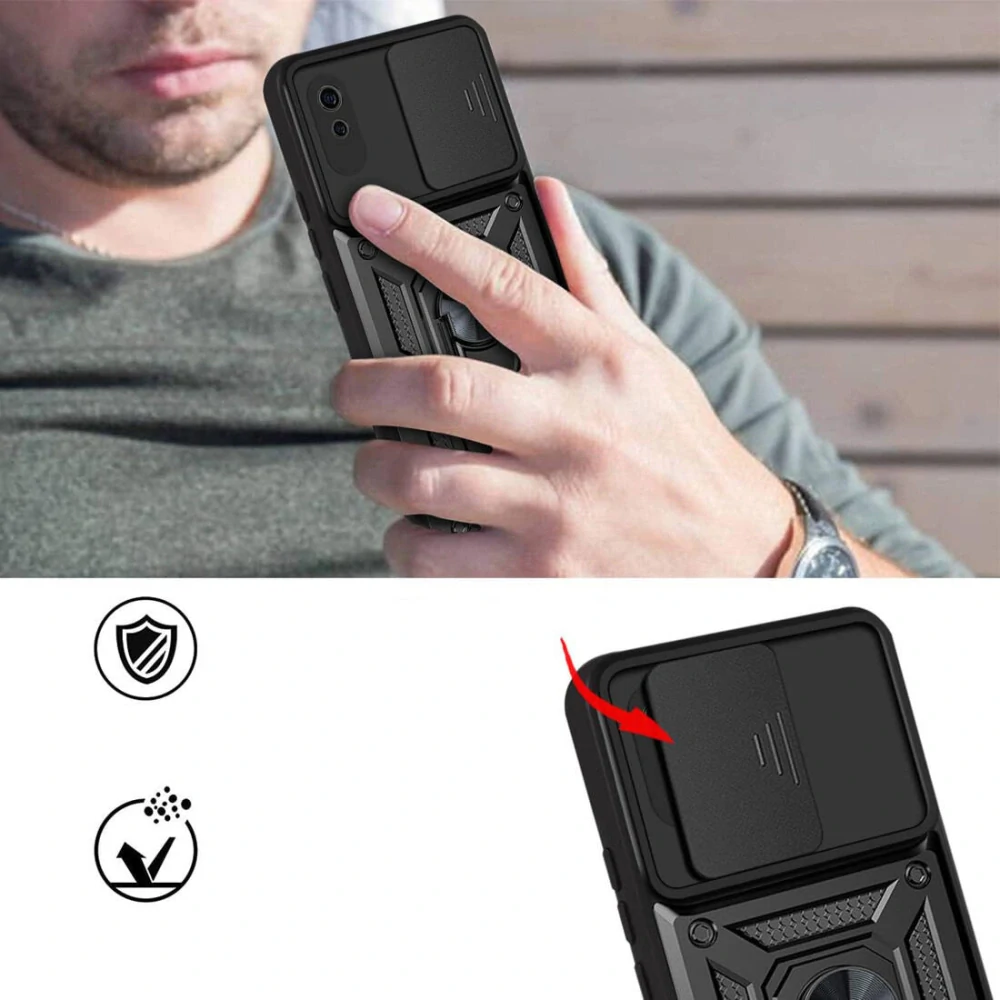 Kryt Xiaomi Redmi 9A Nexeri CamShield Pro černý