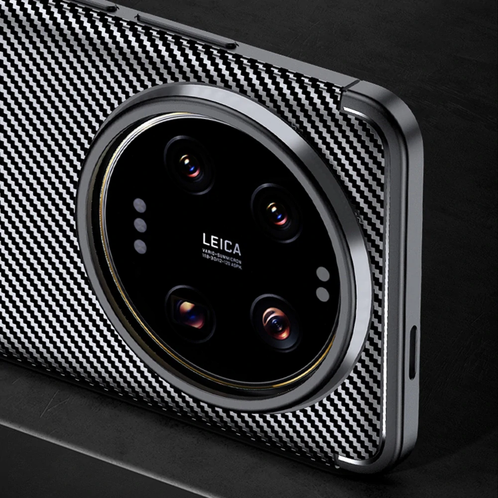 Kryt Xiaomi 14 Ultra, Techsuit CarbonFiber černý