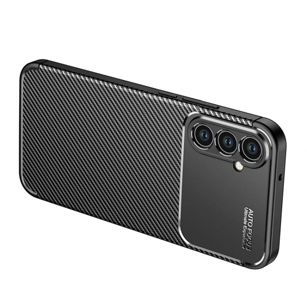 Kryt Samsung Galaxy A34 5G, Techsuit CarbonFiber černý