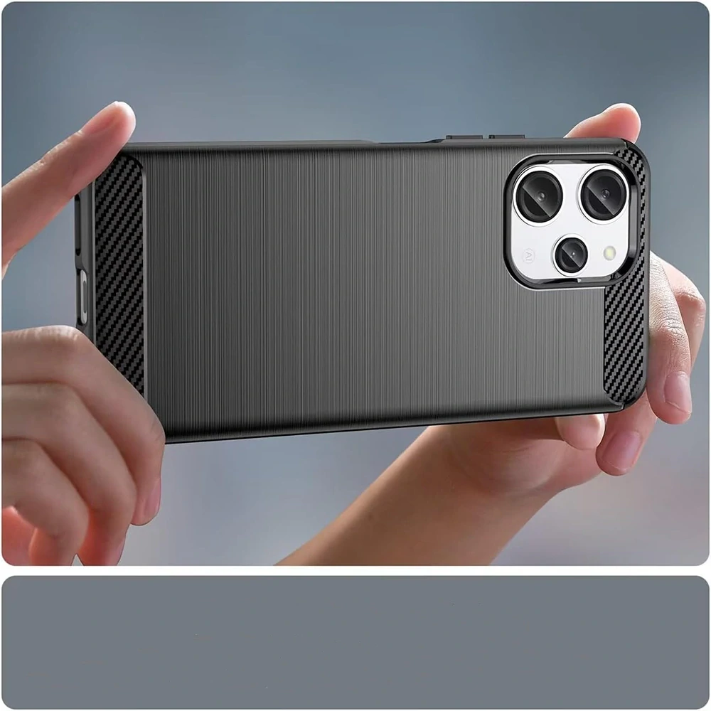 Kryt Xiaomi Redmi 13 / Poco M6 4G, Armored Carbon modrý