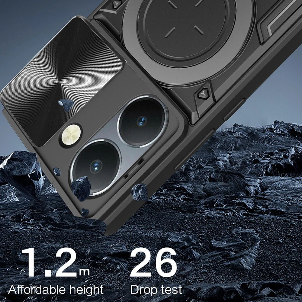Kryt Honor 200 Techsuit CamGuard Pro - červený
