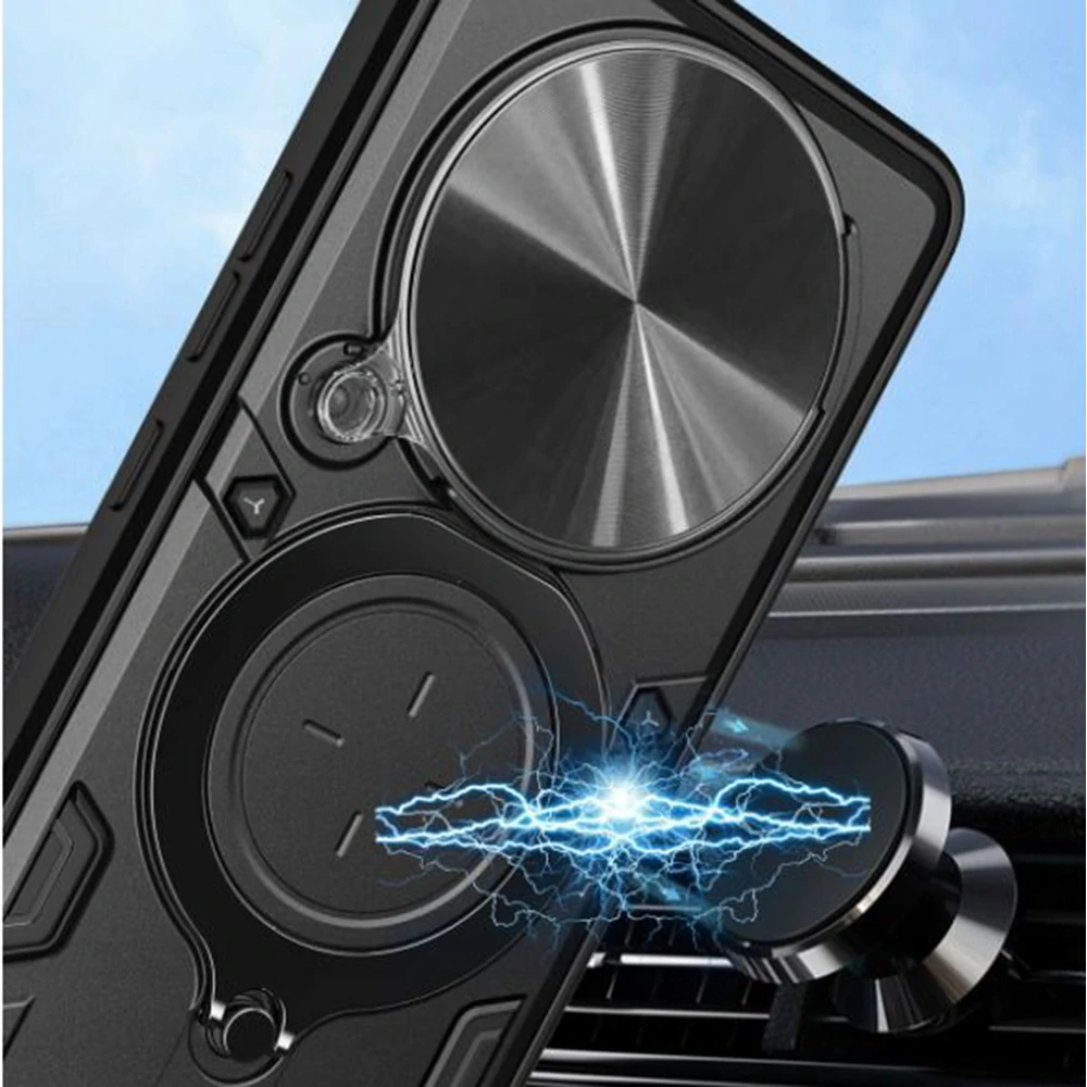 Kryt Honor Magic 5 lite Techsuit CamGuard Pro - červený