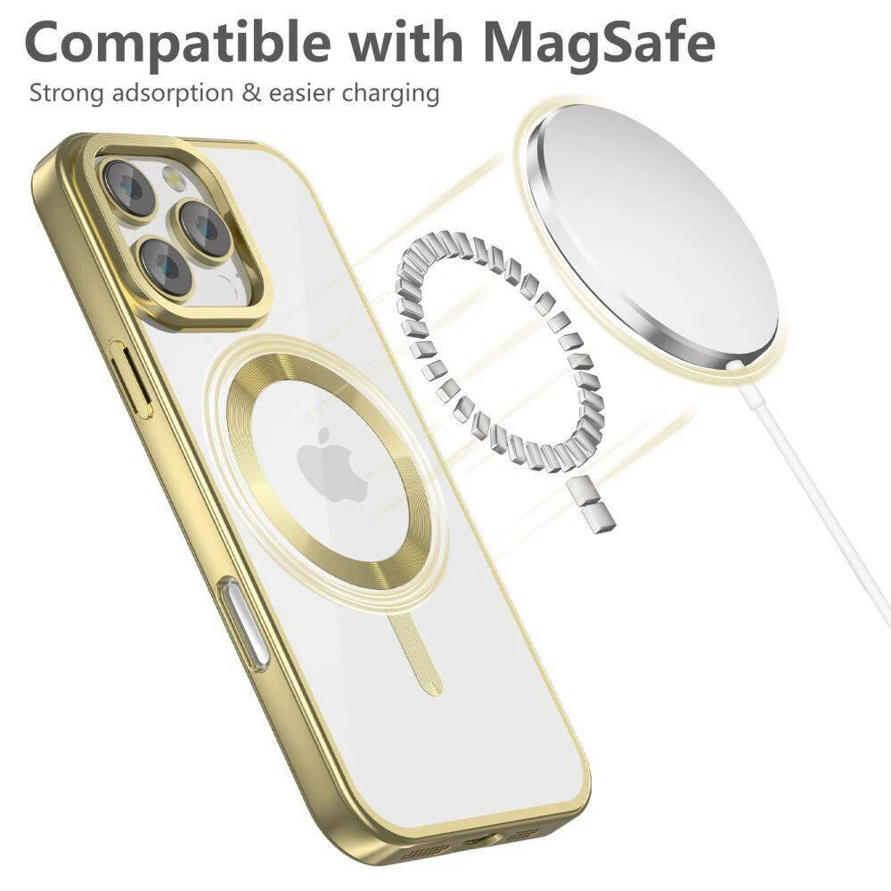 Kryt iPhone 16 Pro Tech-Protect MagFlex MagSafe zlaté