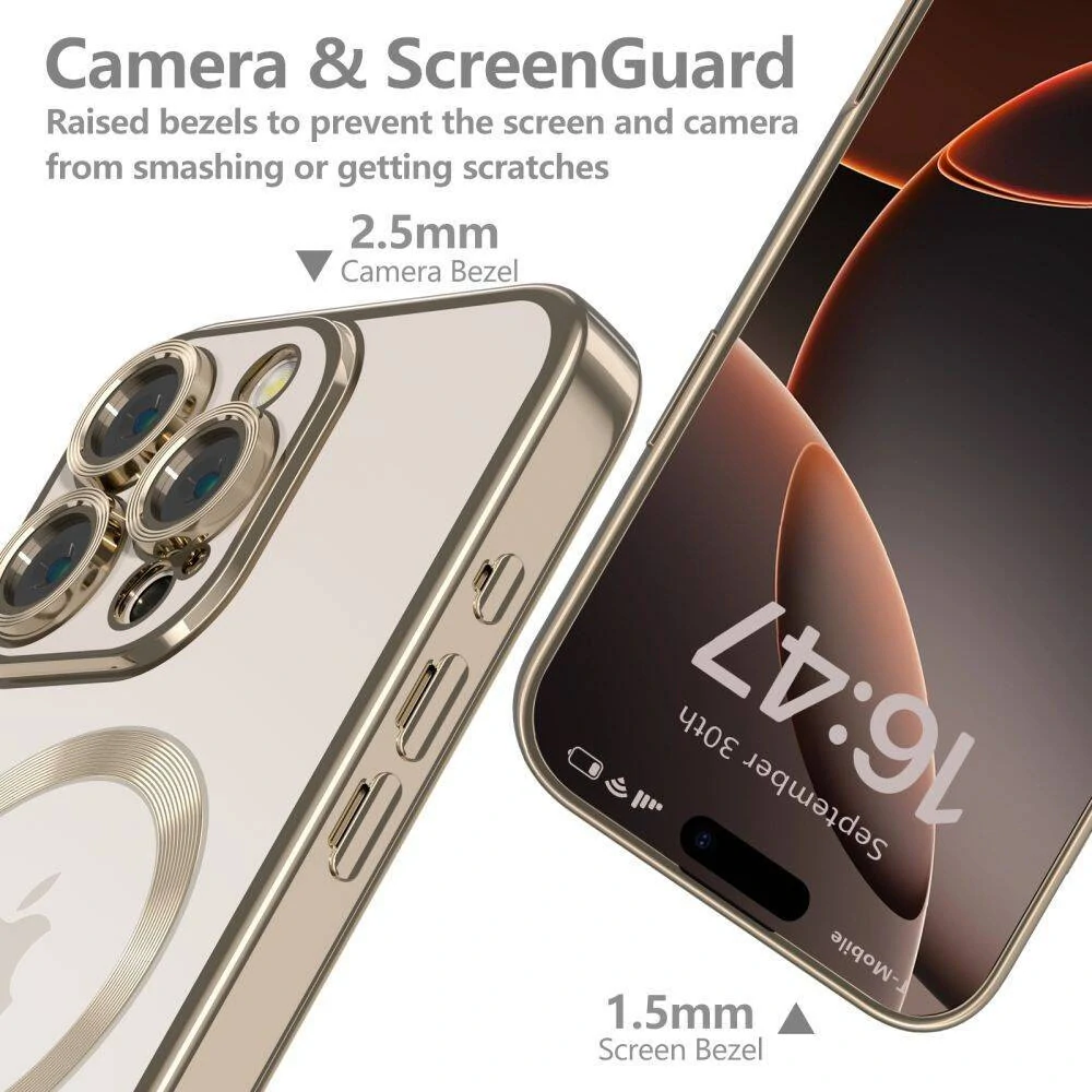 Kryt iPhone 16 Pro Max Tech-Protect MagFlex MagSafe Shinny Desert