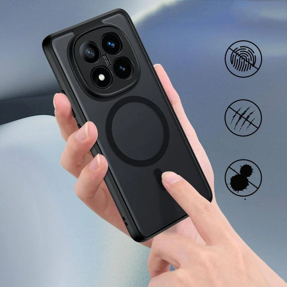 Kryt  Xiaomi Redmi Note 14 Pro+ Tech-Protect Magmat MagSafe matná černá