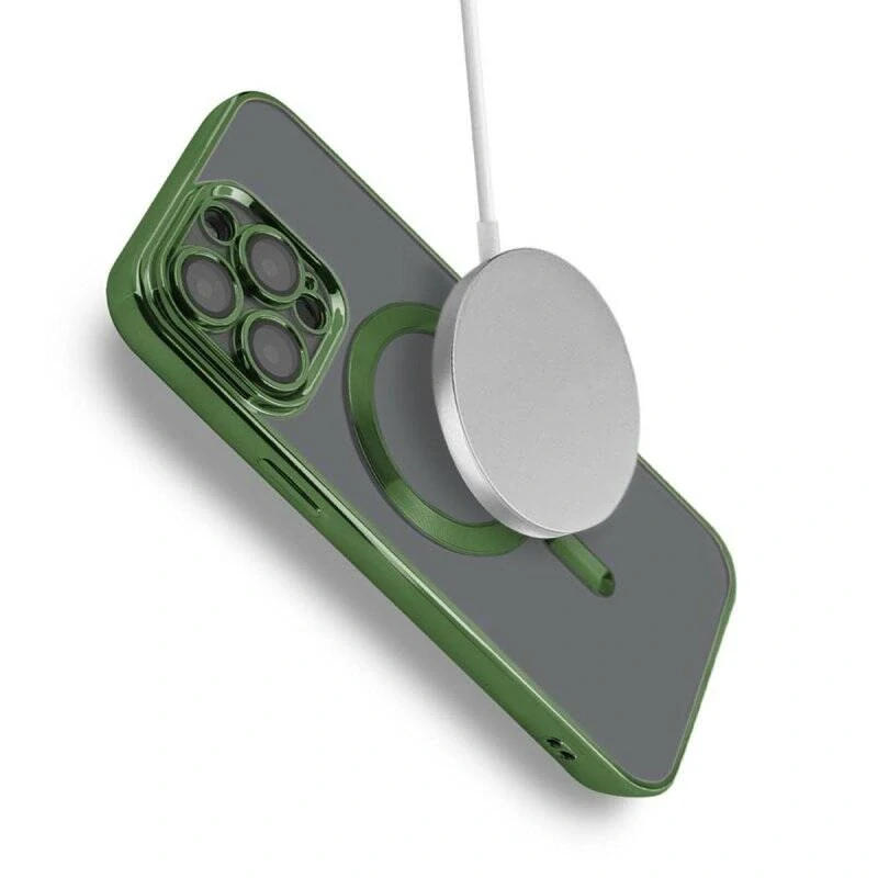 Kryt iPhone 16, Nexeri MagSafe zelený