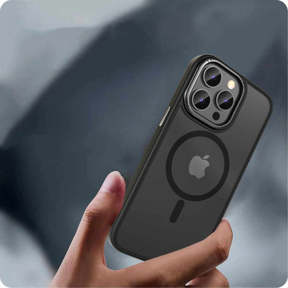 Kryt Apple iPhone 15 Tech-Protect Magmat 2 MagSafe matná černá