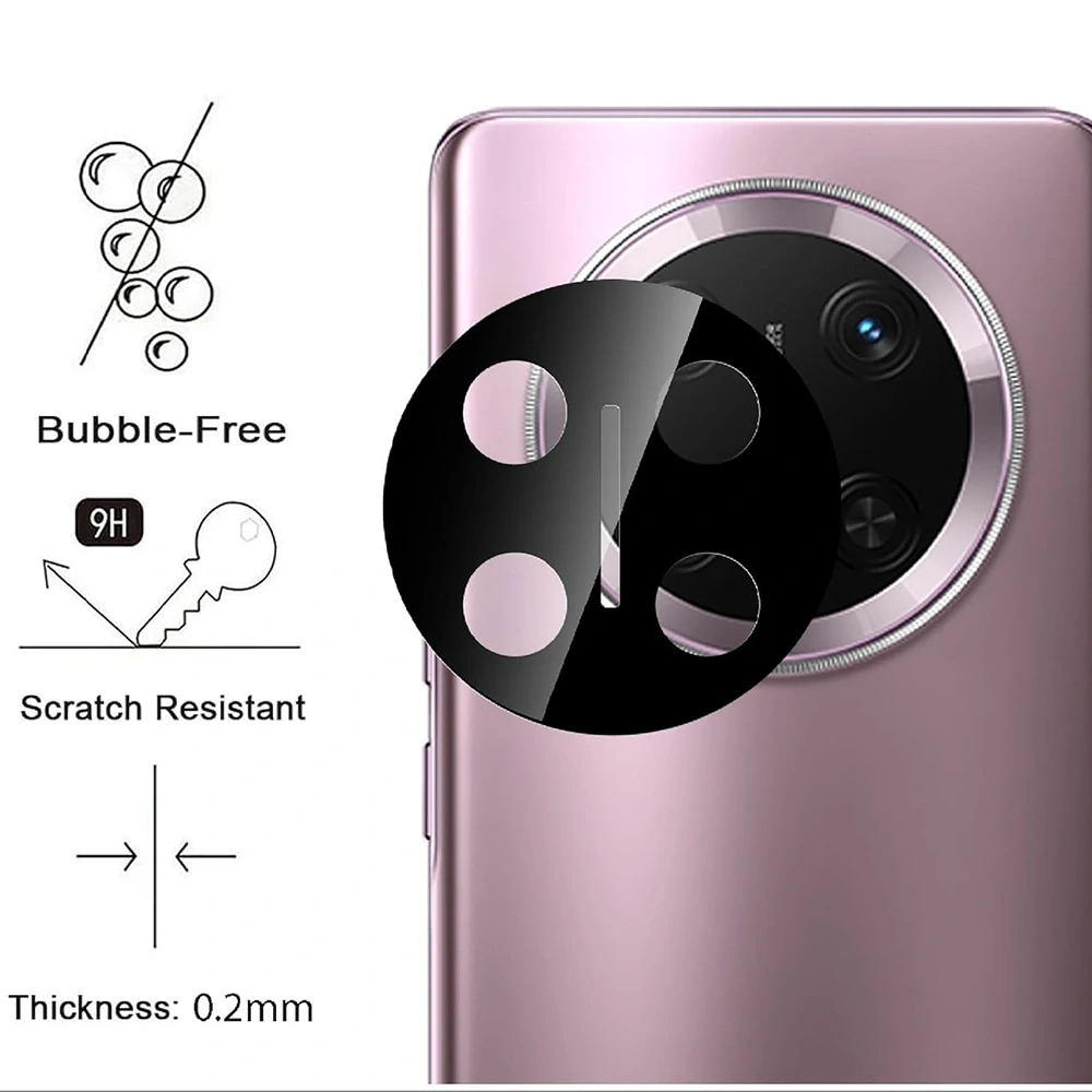 Sklo pro celý fotoaparát Honor Magic 7 Lite / X9c – černé