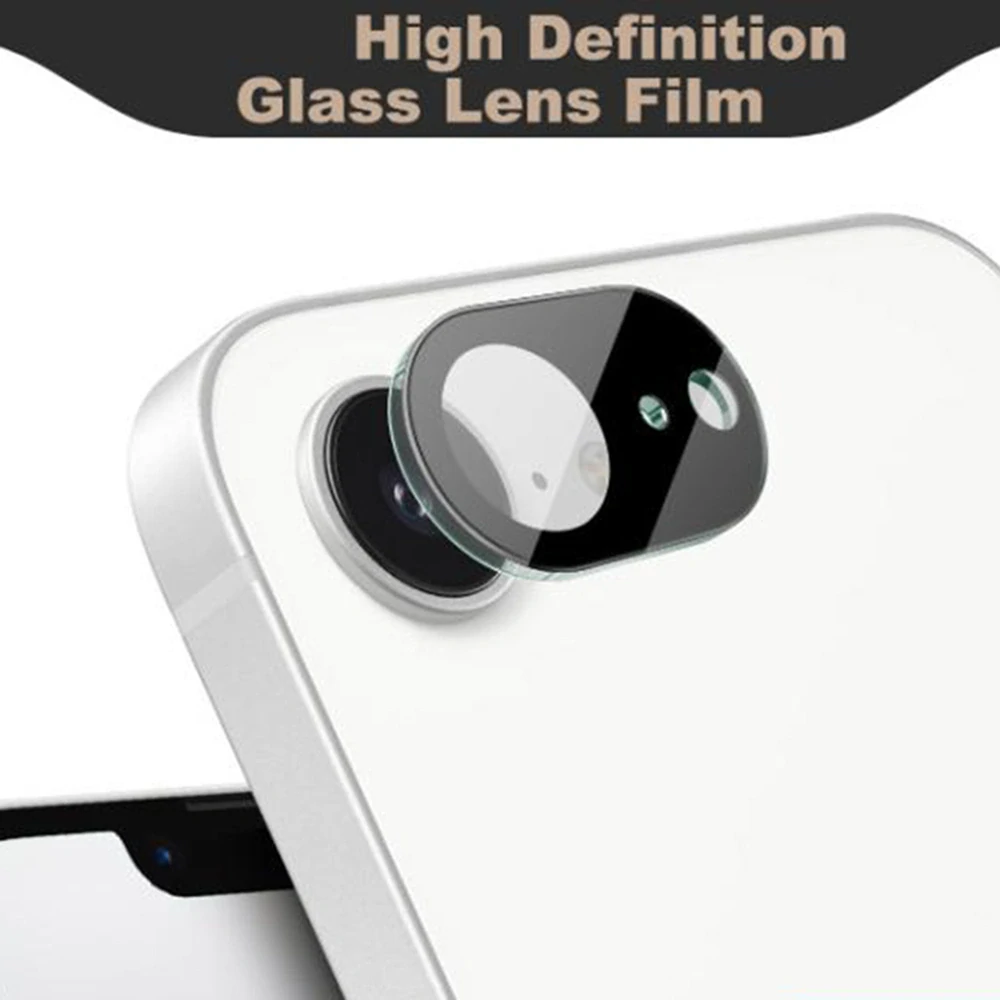Sklo pro celý fotoaparát iPhone 16e– černé