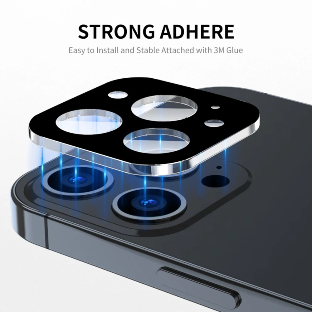 Sklo pro celý fotoaparát iPhone 17 Pro Max – oranžové