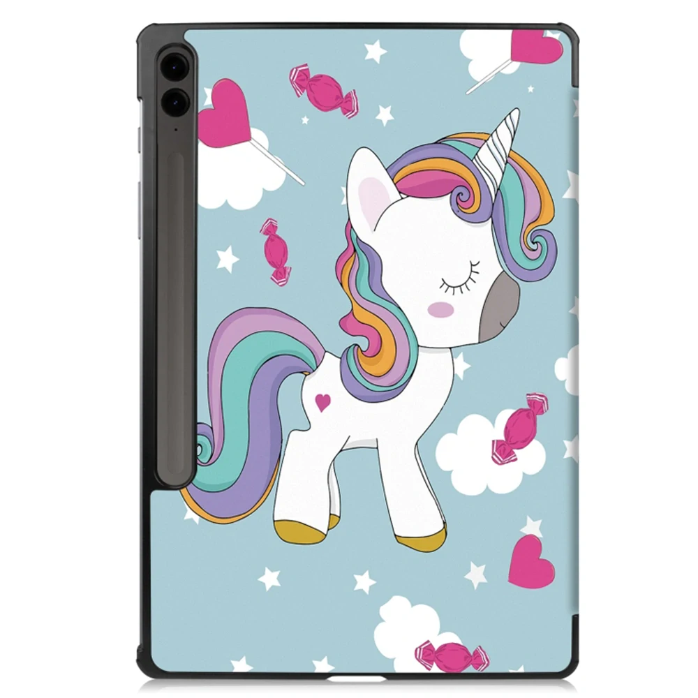 Pouzdro pro tablet Samsung Galaxy Tab Tab S9 Plus / S9 FE Plus / S10 Plus, Techsuit FoldPro Unicorn