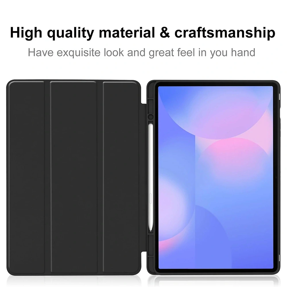 Pouzdro pro tablet Samsung Galaxy Tab S6 Lite (2020/2022/2024), Flex Trifold, zelené