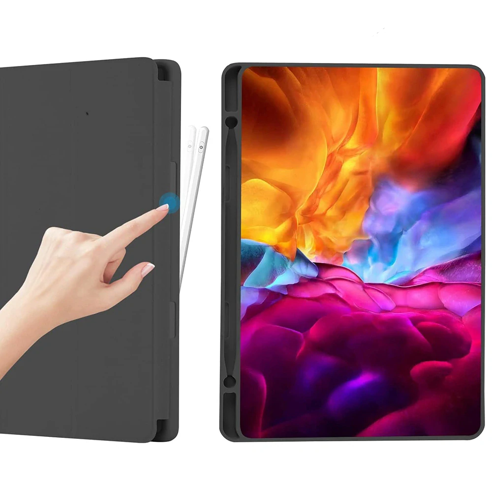 Pouzdro pro tablet Samsung Galaxy Tab A7 10.4 2020 T500/T505, Flex Trifold, fialové