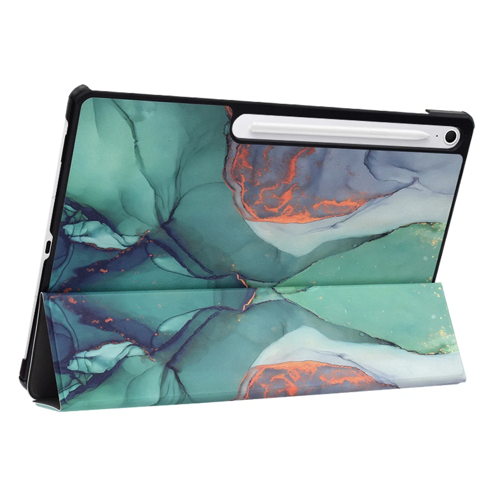 Pouzdro pro tablet Samsung Galaxy Tab S10 FE Plus, Techsuit FoldPro Green Time