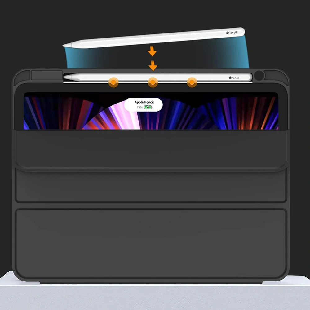 Pouzdro pro tablet iPad Pro 11 (2018 / 2020 / 2021 / 2022), Flex Trifold, dark blue