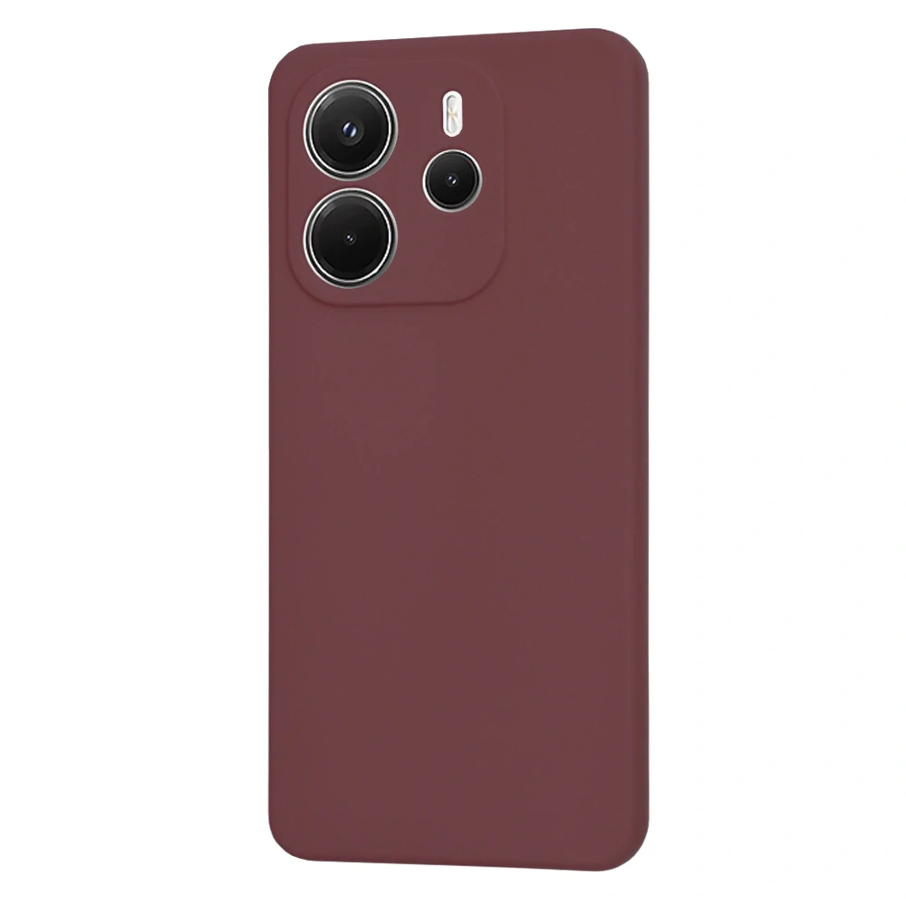 Kryt Xiaomi Redmi Note 14 4G, Techsuit SoftFlex - plum red