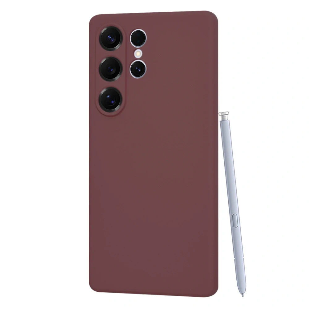 Kryt Samsung Galaxy S25 Ultra Techsuit SoftFlex - plum red