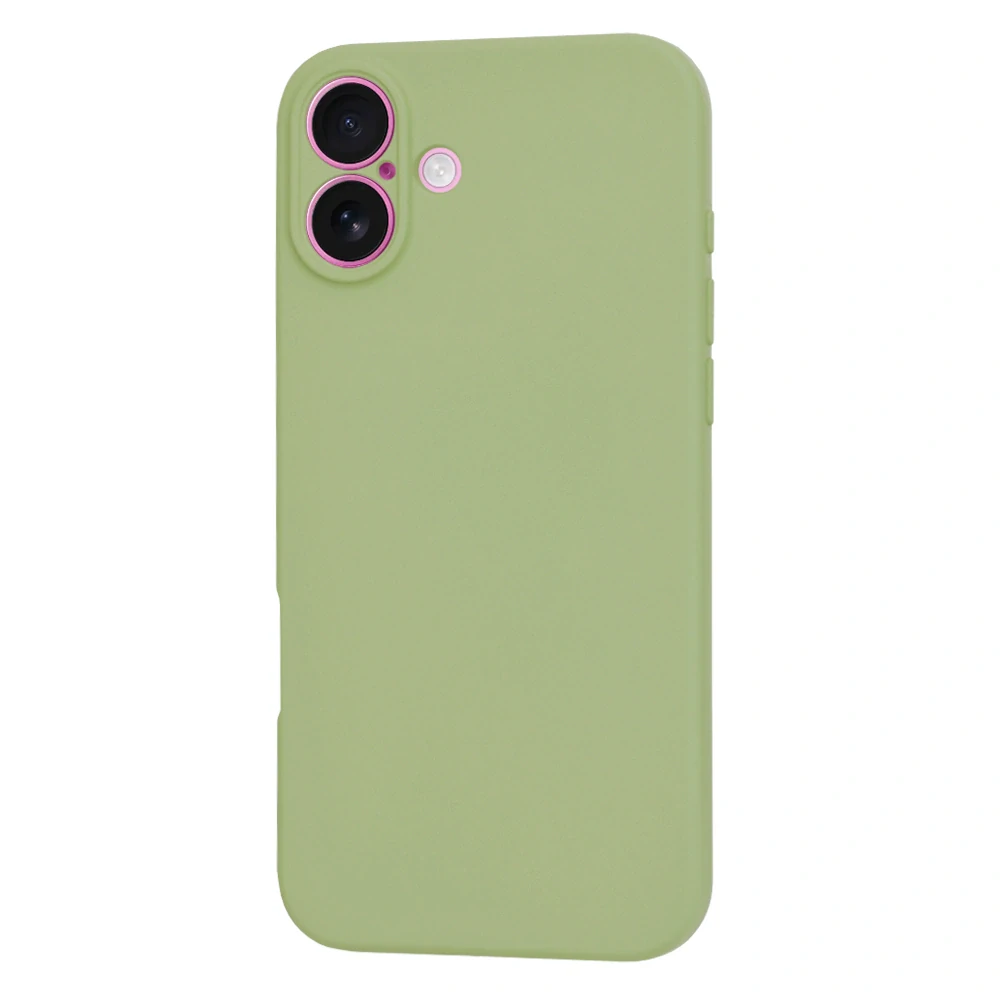 Kryt iPhone 16 Plus, Techsuit SoftFlex - matcha