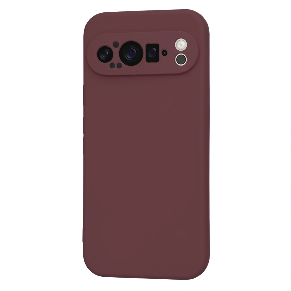 Kryt Google Pixel 9 Pro, Techsuit SoftFlex - plum red