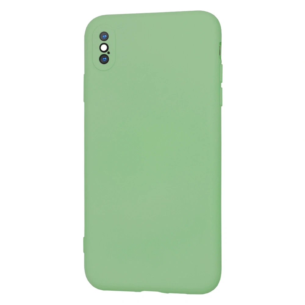 Kryt iPhone XS Max Techsuit SoftFlex - mint green