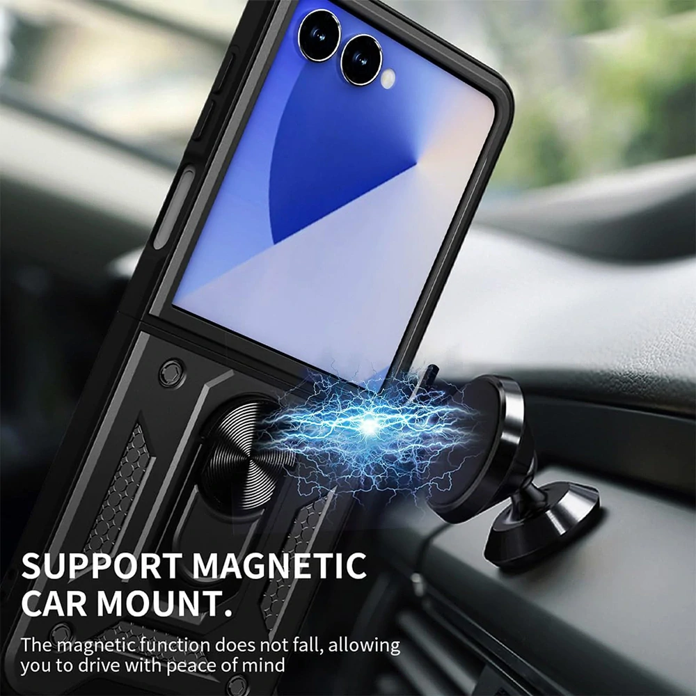 Kryt Samsung Galaxy Z Flip 7, Techsuit CamShield Pro modrý