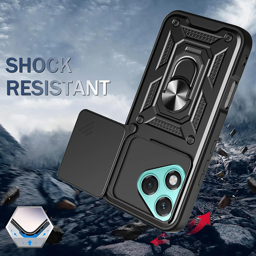 Kryt Honor 400 Lite Techsuit CamShield Pro modrý