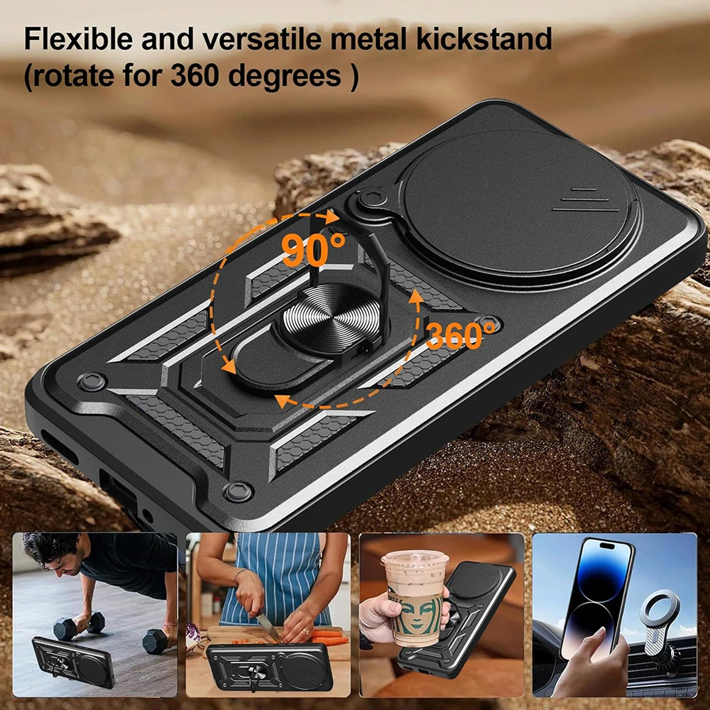 Kryt Honor Magic 7 Lite / X9c Techsuit CamShield Pro modrý