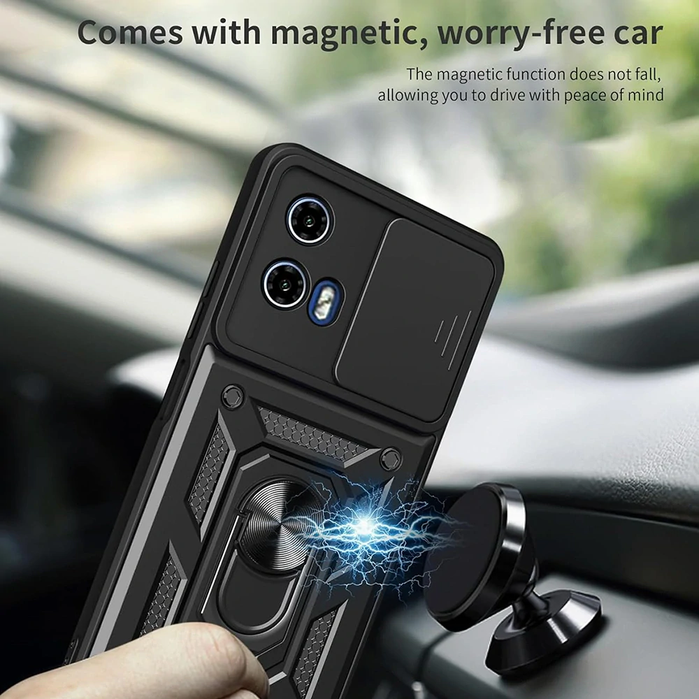 Kryt Motorola Moto G62 5G Techsuit CamShield Pro černý